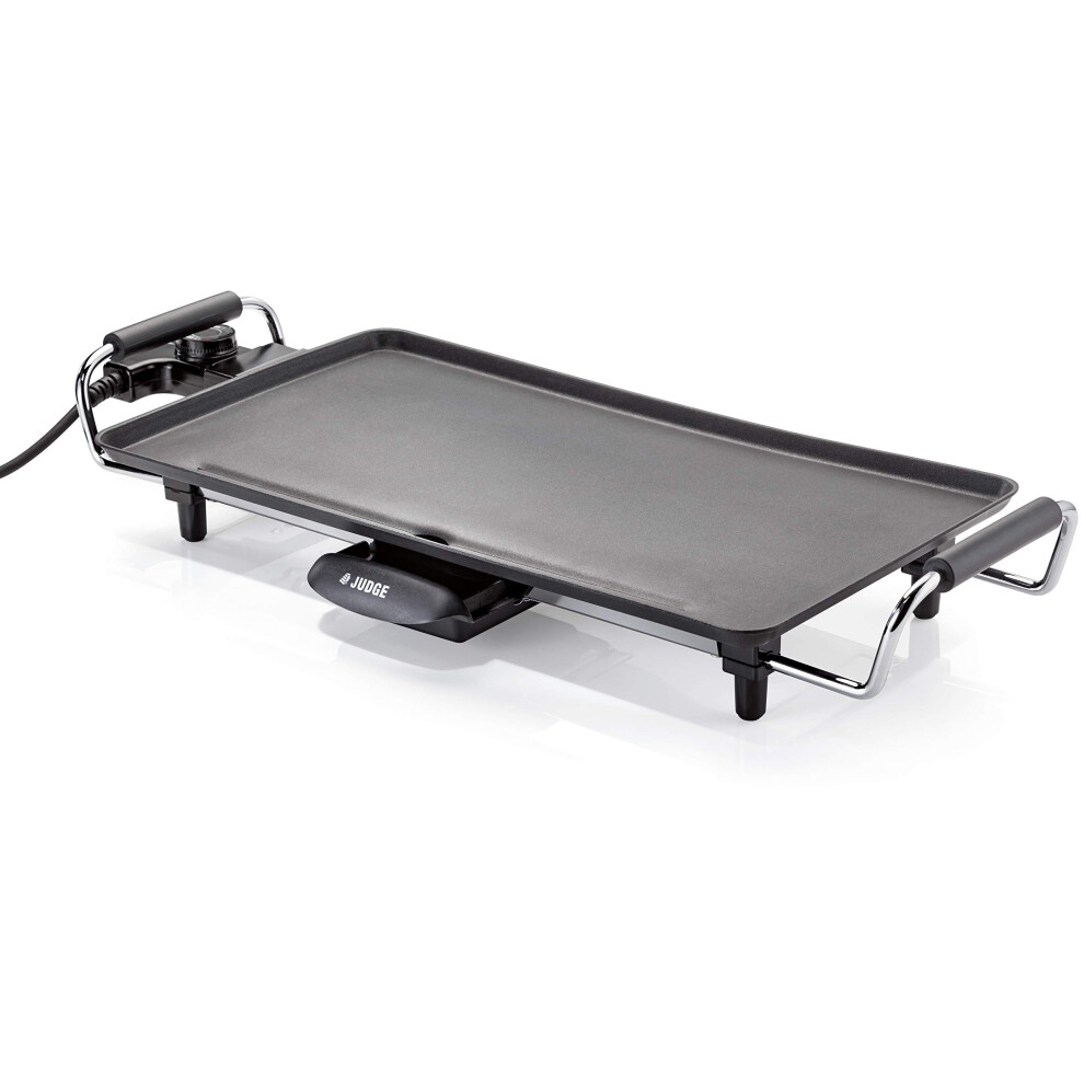 Judge Electric Table Top Grill Teppanyaki Hot Plate 43cm x 23cm 2000W - 2 Year Guarantee