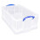 Really Useful Really Useful Box Plastic Storage 50 Litre Clear (Pack Of 2) 3