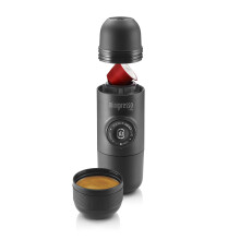 WACACO Minipresso NS, Portable Espresso Machine, Compatible with *Nespresso?* CAPSULES and compatibles, Small Travel Coffee Maker, Manually Operated