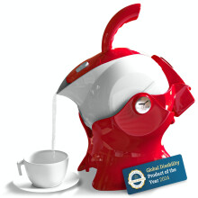 Uccello Electric Safety Kettle | Red Tipper Base Included | Effortless Pour Every Time | Daily Living Drinking Aid For Disabled and Seniors | 1.5