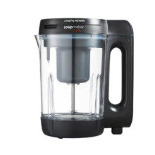 Morphy Richards 1.6L Clarity Soup Maker, Portion Control, 9 Featured Settings, Smart Response Technology, Keep Warm, Soup and Smoothie Maker, White &