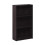 Furinno Basic 3-Tier Bookcase Storage Shelves, Dark Walnut 1