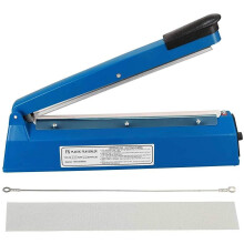 Heat Sealer Machine, Impulse Heat Sealer Machine 12inch with 8 Temperature Modes, Plastic Bag Sealer Heat Sealing Machine, Shrink Wrap Sealer Machine