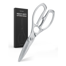 Simcoker Heavy Duty Kitchen Scissors, Cooking Scissors for Kitchen Use, Meat Scissors Kitchen, Sharp Kitchen Shears, Multipurpose Poultry Shears for