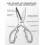 Simcoker Heavy Duty Kitchen Scissors, Cooking Scissors for Kitchen Use, Meat Scissors Kitchen, Sharp Kitchen Shears, Multipurpose Poultry Shears for 2