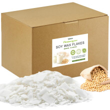 TRINIDa Soy Wax for Candle Making, 4KG SoyPRO Candle Wax Flakes, 100% Soy Wax Supplies of Candle Making for Adults and Beginners, Premium Pure Natural
