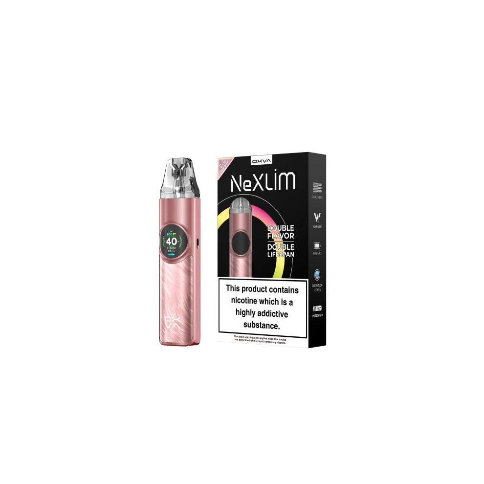 Oxva (Rose Gold) Nexlim Pod Kit Vape - 1500Mah - 2Ml