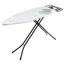 Beldray LA031251PALM1FEU7 Supreme Comfort Ironing Board ? Folding Collapsible Table For Compact Storage, Large Adjustable Iron Rest, 7 Heights, Heat