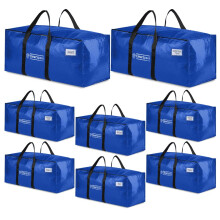 ClearSpace Heavy Duty Moving Boxes or Storage Bags ? Storage Bins with Lids, Large Moving Bags with Backpack Straps & Handles ? Moving Supplies for