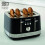 Morphy Richards Morphy Richards Illumination 4 Slice Toaster, 7 Toast Settings, Browning Controls, Variable Width Slots, Auto Pop-up, Removeable Crumb Tray, Cord 5