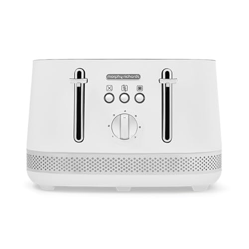 Morphy Richards Morphy Richards Illumination 4 Slice Toaster, 7 Toast Settings, Browning Controls, Variable Width Slots, Auto Pop-up, Removeable Crumb Tray, Cord