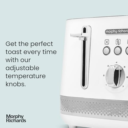 Morphy Richards Morphy Richards Illumination 4 Slice Toaster, 7 Toast Settings, Browning Controls, Variable Width Slots, Auto Pop-up, Removeable Crumb Tray, Cord 2