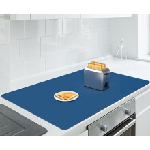 AECHY Silicone Mats for Worktops 90x60x0.2cm, Heat Resistant Mat Waterproof Kitchen Worktop Protector, Extra Large Silicone Mat, Nonstick Craft Mat