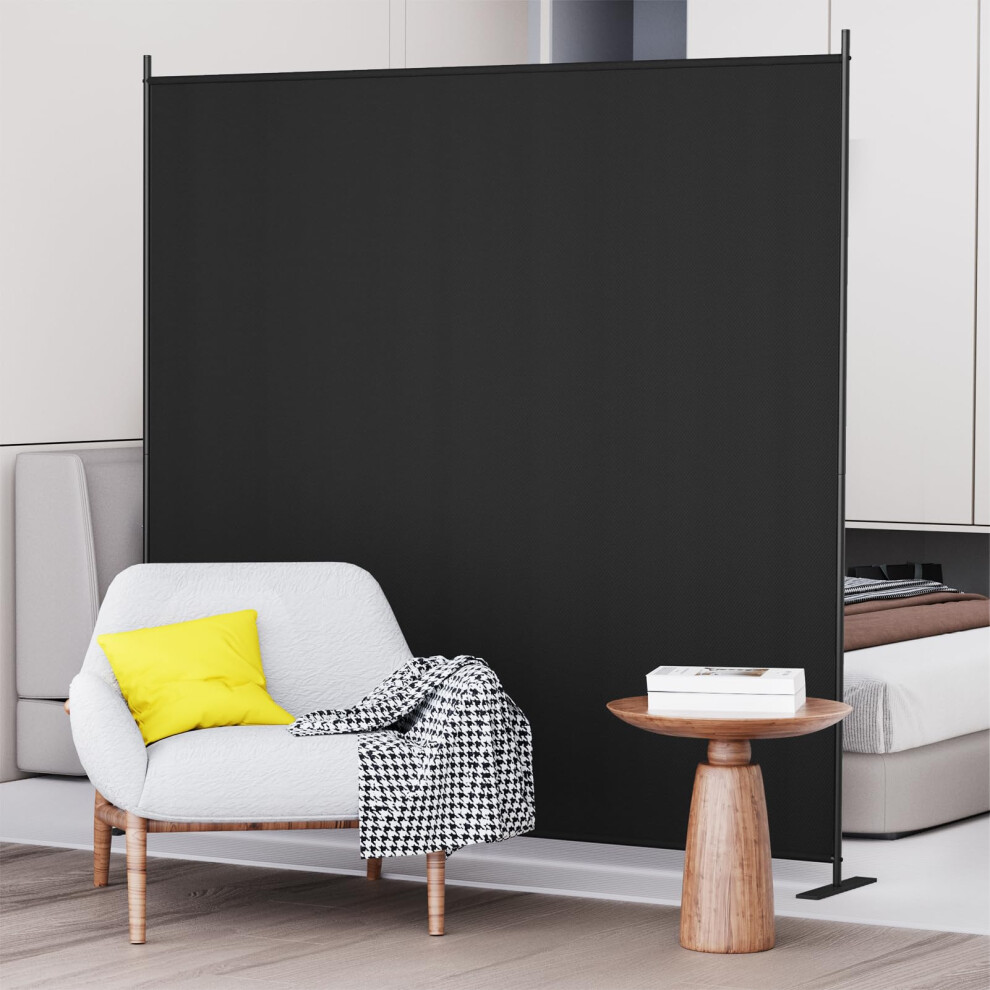 C-Hopetree 1 Panel Room Divider, 180cm Tall Indoor Folding Privacy Screen, Portable Partition Separator, Freestanding Separation Temporary Wall for-image-OPC-PGN8YMC-NEW