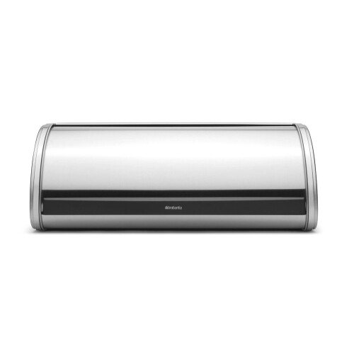 Brabantia Brabantia Roll Top Bread Bin - Matt Steel, 348921 1