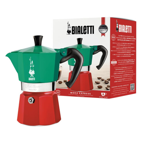 Bialetti Bialetti Moka Express 6 Cup Espresso Maker