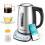 Alexa Smart Kettle, 1.7L - Smart Home Voice Control Kettle - Stainless Steel Kettle with Variable Temperature Control & Keep Warm Function - Energy 1