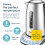 Alexa Smart Kettle, 1.7L - Smart Home Voice Control Kettle - Stainless Steel Kettle with Variable Temperature Control & Keep Warm Function - Energy 4