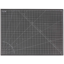 Elan A0 Cutting Mat Black and Taupe, 5-Ply Hobby Board for Crafts 120X90 CM, Extra Large Self Healing Cutting Mat A0, Extra Large Craft Board Black