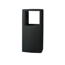 Nes Home Matte Black Minimalist Shower Wetroom T Piece