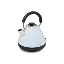 Morphy Richards 100136 Venture Pyramid Kettle, 1.5 L, 3 kW Rapid Boil, Anti Limescale Filter, Boil Dry Protection, Water Window, 360 Cordless Base,