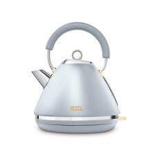 Morphy Richards Accents Pyramid Kettle, Soft Gold Collection, 1.5L, 3KW Rapid Boil, Removable Filter, 360 Cordless Base, Easy View Water Window, Ocean