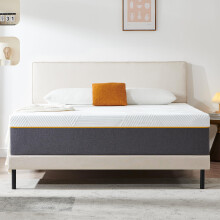 Sleremind Single Mattress, 15cm Thick, Medium Firm, Orange, Memory Foam, Breathable, Pressure Relief
