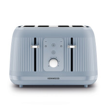 Kenwood Dawn Toaster, 4 Slot Toaster, Reheat, 5 Browning Settings, Defrost and Cancel Functions, Pull Crumb Tray, TFP09.?000BL, 1800W, Stone Blue