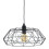 EGLO EGLO 49487 E27 Black Pendant Lamp Carlton 2 1