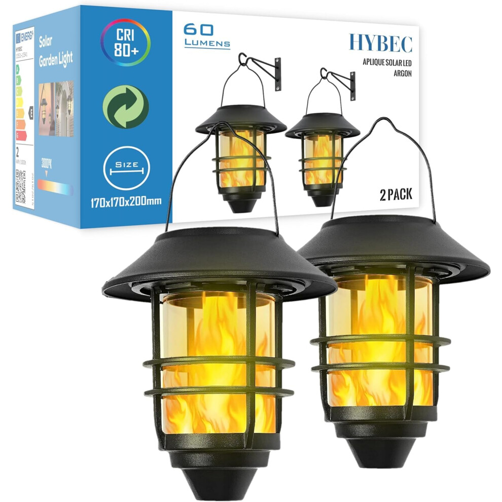 HYBEC - Outdoor Solar Lanterns, Outdoor Solar Lanterns, Outdoor Lanterns, Wall Lanterns, Outdoor Garden Lanterns, Outdoor Lanterns, Outdoor Lantern,