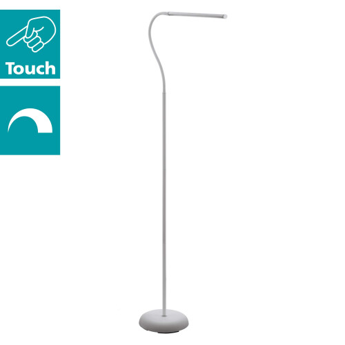 EGLO Eglo LED Touch Dimmer White Adjustable Floor Lamp 'LAROA' 1