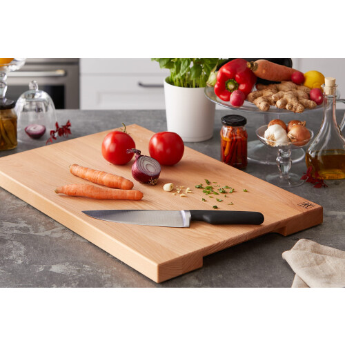ZWILLING Solid Beechwood Chopping Board, 60 x 40 cm, Light Wood 1