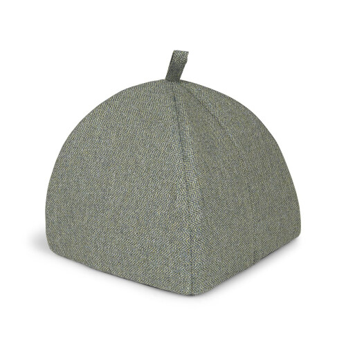 Petface Sage Herringbone Igloo Cat Bed 2