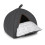 Petface Graphite Grey Felt Igloo Cat Bed 4