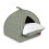 Petface Sage Herringbone Igloo Cat Bed 4
