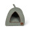 Petface Sage Herringbone Igloo Cat Bed 1