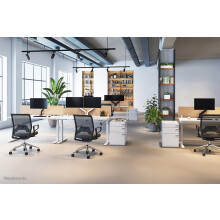 NEWSTAR Montage de bureau NM-D750BLACK - Pour Ecran Plat - Noir