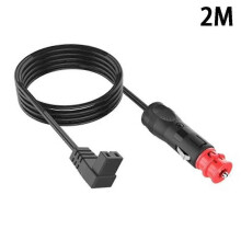2m Car Fridge Cigarette Cable 12v for Waeco Refrigerator Plug Cooler Charging Replacement Line Connecting Cable