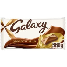 Galaxy Smooth Milk Chocolate Bar Gift 360g (Pack Of 3)