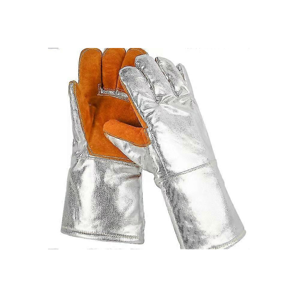 High Temperature Resistant Gloves 1000 Degrees Fireproof Anti-Scalding Heat Insulation Melting Aluminum 5004229054795