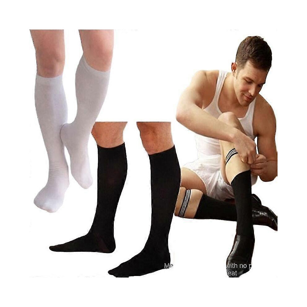 (white) Compression Socks Stockings Womens Mens Knee High Soft 20-30 Mmhg S/m-x/xl-image-OPC-PGN9KRY-NEW