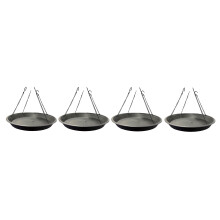 Large Bird Feeder Seed Catcher Tray (Set of 4)
