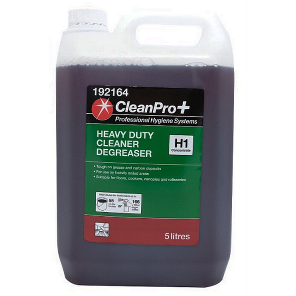 Clean Pro+ Heavy Duty Cleaner Degreaser Concentrate 5 Litres (5Ltr)