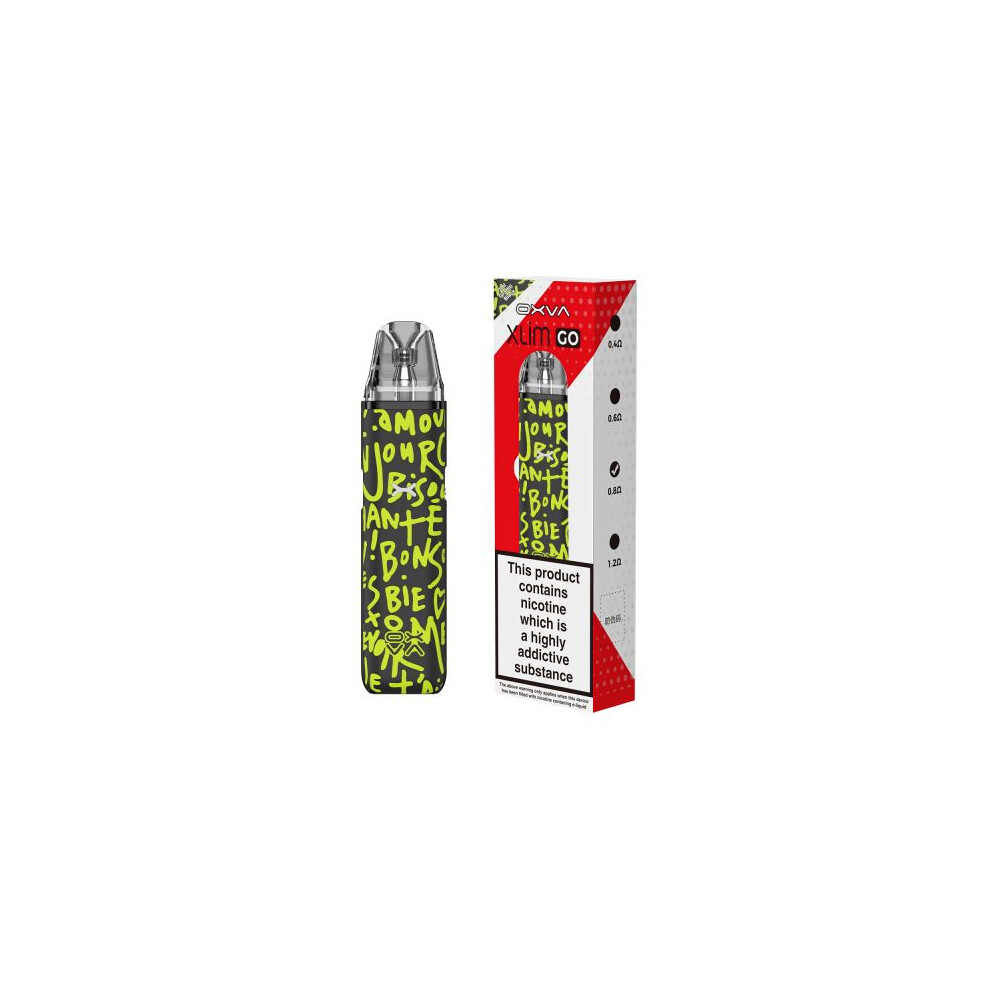 Oxva - Xlim Go Pod Vape Kit - Graffiti Black