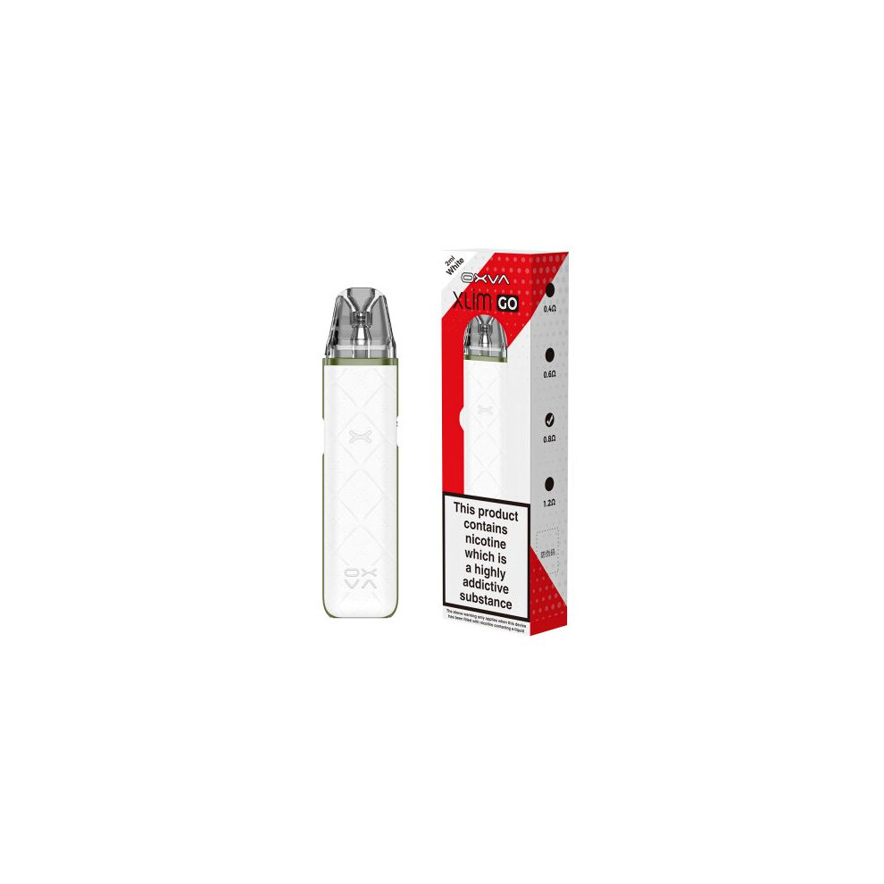 Oxva - Xlim Go Pod Vape Kit - White