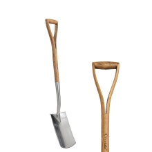 High-quality Stainless Steel Pointed Spade 97cm with Wooden Handle