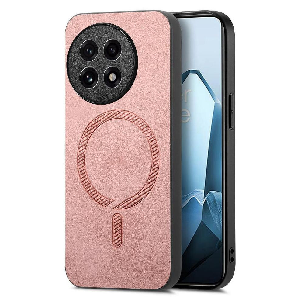 (Pink) Case For Oneplus 13R Slim Wireless Charging Magsafe Car Mounts Lightweight Pink 764544146456