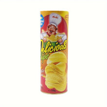 (Potato Chip Bouncing Snake) Potato Chip Snake Prank Toy, Funny and Scary April Fool'S Gift, Novelty Party Supplies, Plastic, No Feather, Home & Kitchen Decor
