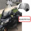 Transparent Color Universal Motorcycle Adjustable Wind Screen Extension Windshield Spoiler Air Defl 2