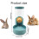 Rabbit Hanging Automatic Food Dispenser, Gravity Small Animals Cage Auto Feeder 2